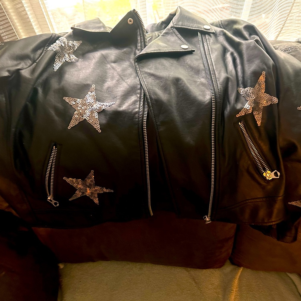 this jacket is super nice and definitely has the bling